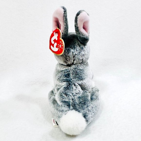 Ty Y2K Hopper Bunny Rabbit Beanie Baby w/All Tags & Heart Protector - Picture 4 of 12